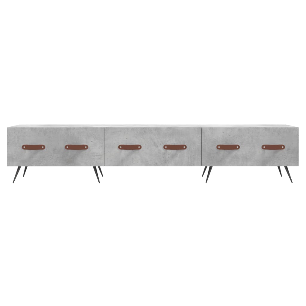 vidaXL Tv-meubel 150x36x30 cm bewerkt hout wit