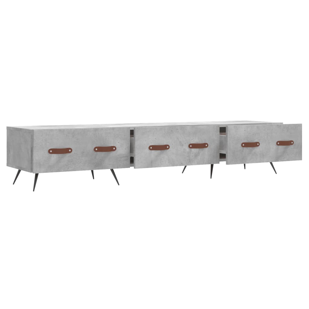 vidaXL Tv-meubel 150x36x30 cm bewerkt hout wit
