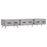 vidaXL Tv-meubel 150x36x30 cm bewerkt hout wit