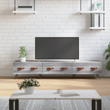 vidaXL Tv-meubel 150x36x30 cm bewerkt hout wit