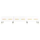 vidaXL Tv-meubel 150x36x30 cm bewerkt hout wit