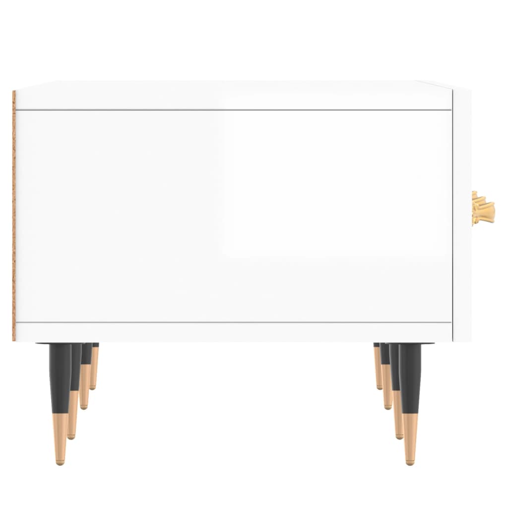 vidaXL Tv-meubel 150x36x30 cm bewerkt hout wit