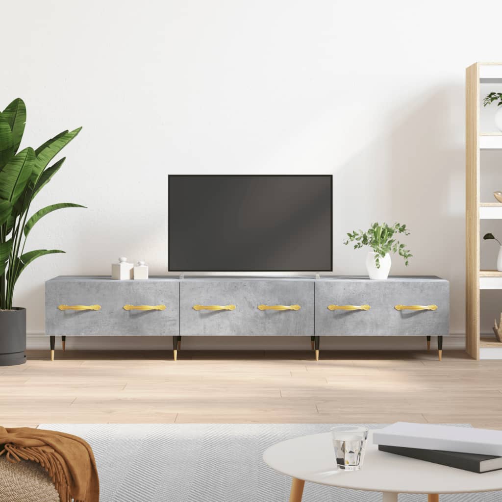 vidaXL Tv-meubel 150x36x30 cm bewerkt hout wit
