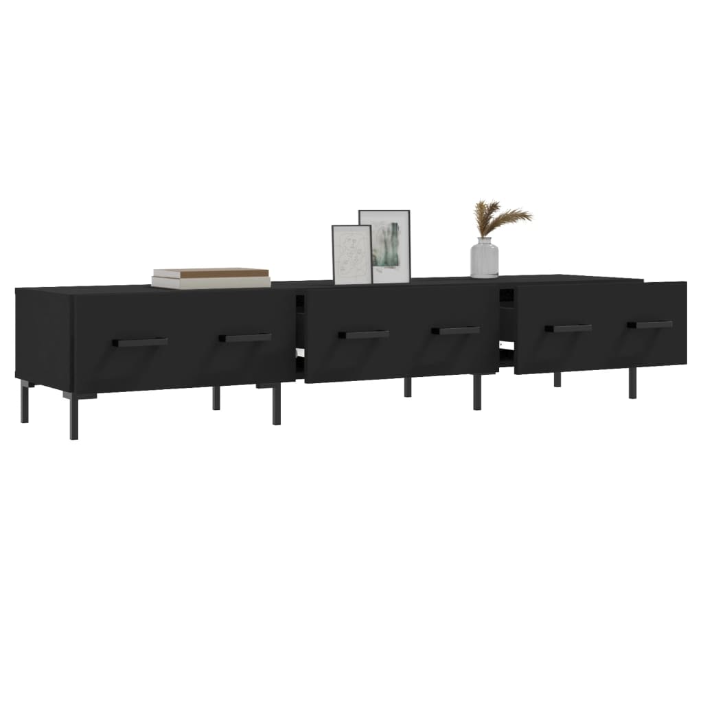 vidaXL TV Cabinet 150x36x30 cm Engineered Wood White