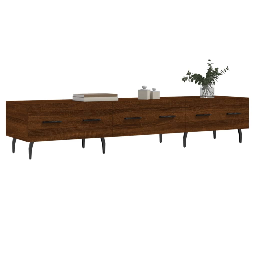 vidaXL TV Cabinet 150x36x30 cm Engineered Wood White