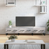 vidaXL Tv-meubel 150x36x30 cm bewerkt hout wit