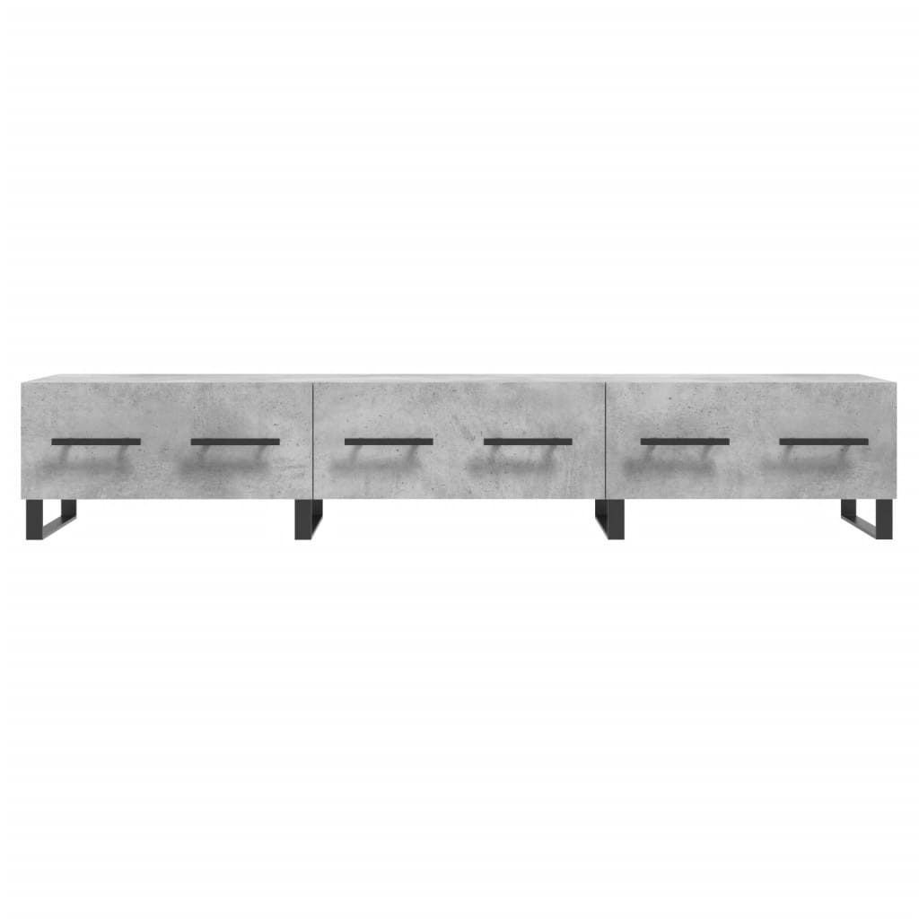 vidaXL Tv-meubel 150x36x30 cm bewerkt hout wit
