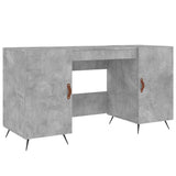 vidaXL Bureau 140x50x75 cm bewerkt hout wit