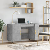 vidaXL Desk 140x50x75 cm engineered wood white