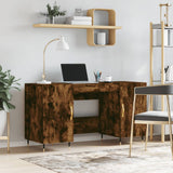 vidaXL Desk 140x50x75 cm engineered wood white