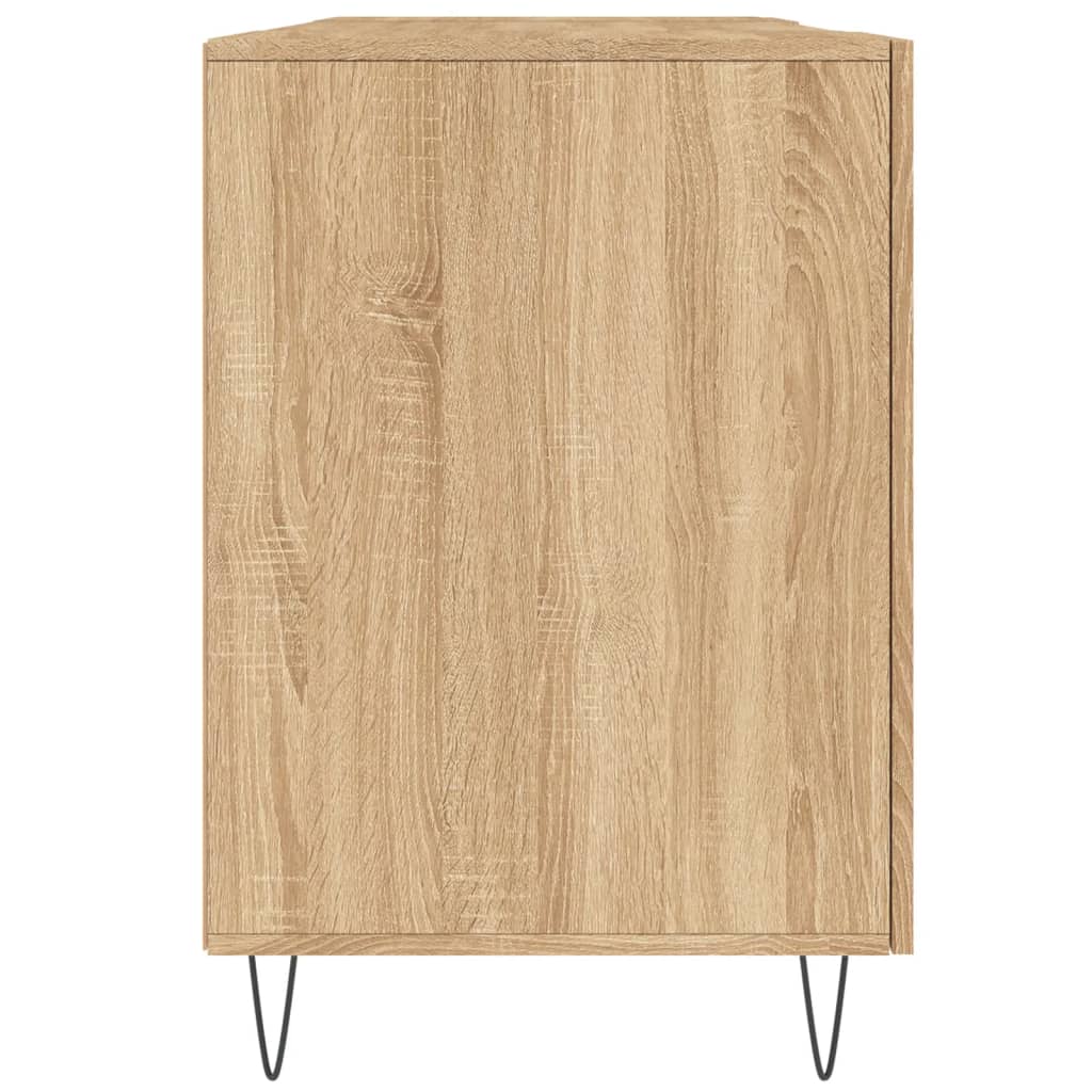 vidaXL Bureau 140x50x75 cm bewerkt hout wit