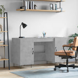 vidaXL Bureau 140x50x75 cm bewerkt hout wit
