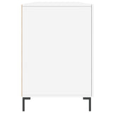 vidaXL Bureau 140x50x75 cm bewerkt hout wit