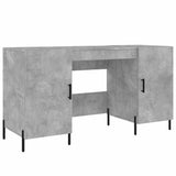 vidaXL Desk 140x50x75 cm engineered wood white