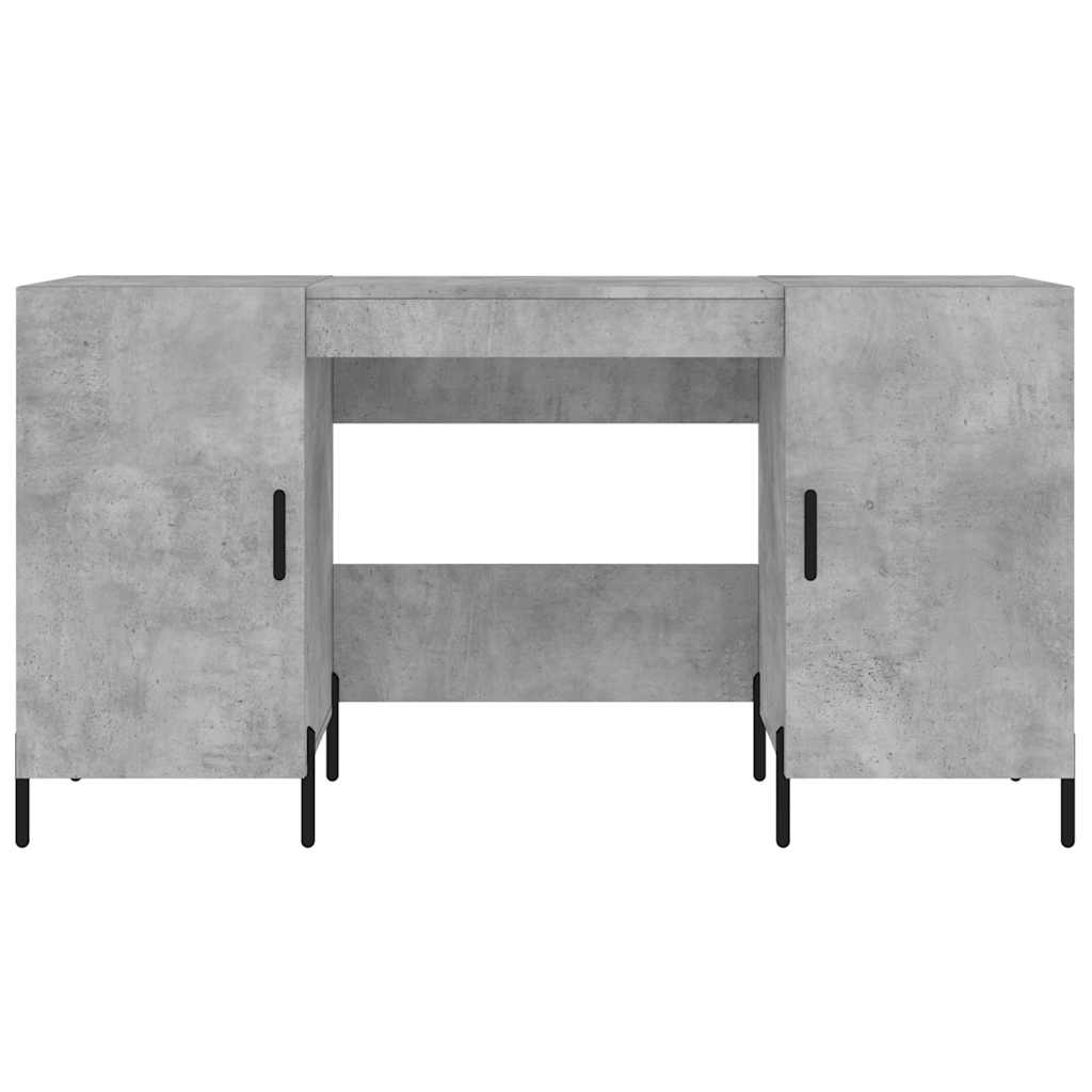 vidaXL Desk 140x50x75 cm engineered wood white