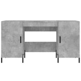 vidaXL Desk 140x50x75 cm engineered wood white