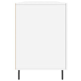vidaXL Bureau 140x50x75 cm bewerkt hout wit