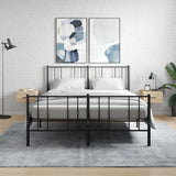 vidaXL Wall-Mounted Nightstand 35x35x20 cm White