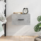 vidaXL Wall-Mounted Nightstand 35x35x20 cm White