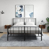 vidaXL Wall-Mounted Nightstand 35x35x20 cm White