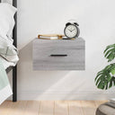 vidaXL Wall-Mounted Nightstand 35x35x20 cm White