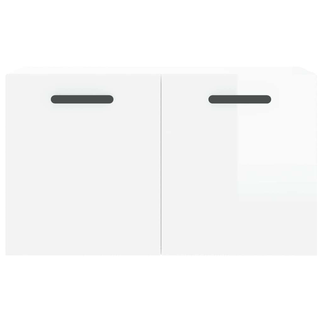 vidaXL Wall Cabinet 60x36.5x35 cm engineered wood white