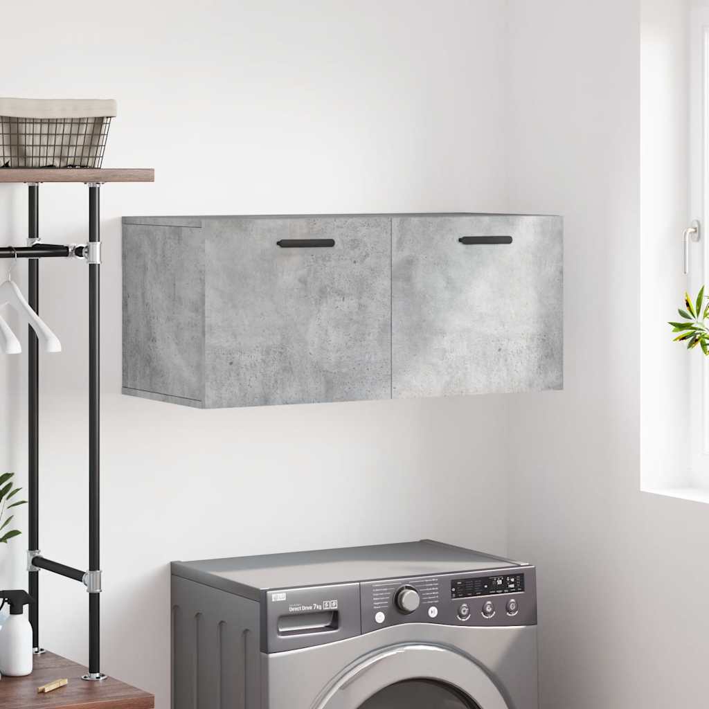 vidaXL Wall Cabinet 60x36.5x35 cm engineered wood white