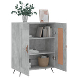 vidaXL Dressoir 69,5x34x90 cm bewerkt hout hoogglans wit
