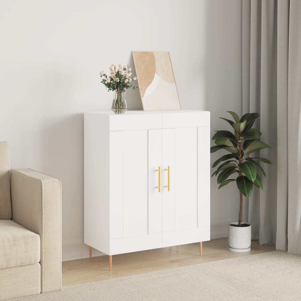 vidaXL Sideboard 69.5x34x90 cm Engineered Wood White