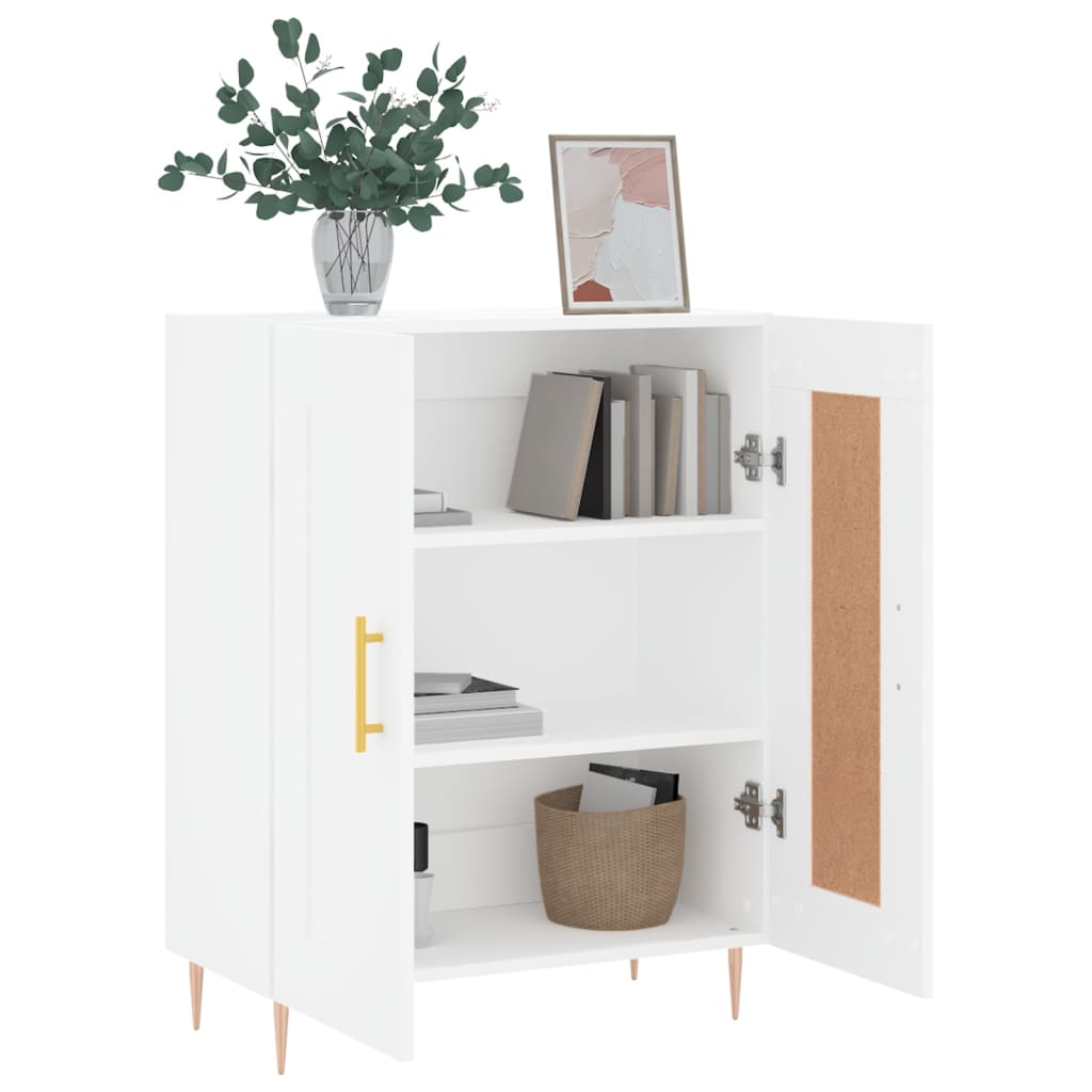 vidaXL Sideboard 69.5x34x90 cm Engineered Wood White