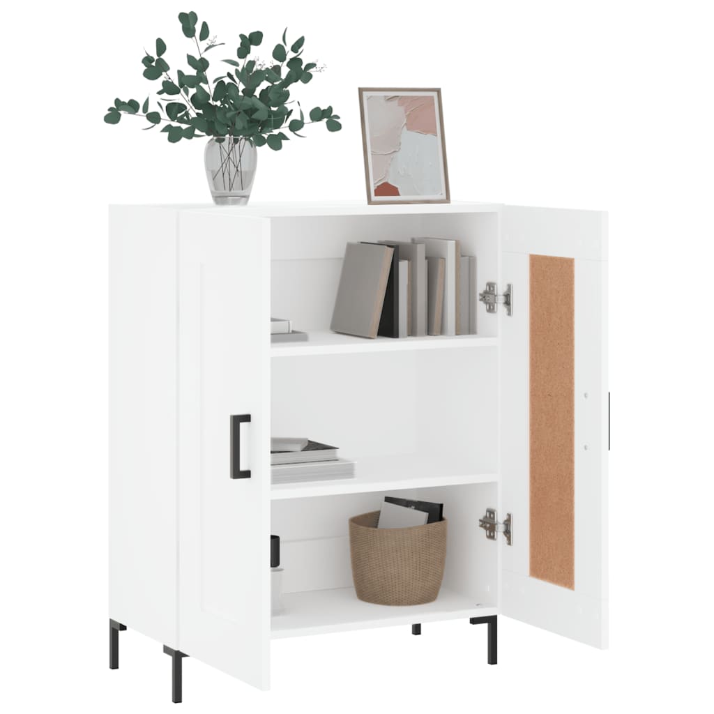 vidaXL Sideboard 69.5x34x90 cm engineered wood white