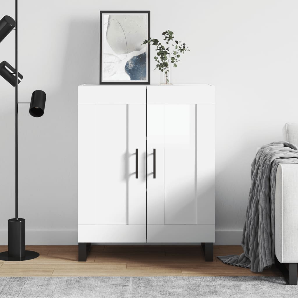vidaXL Sideboard 69.5x34x90 cm Engineered Wood White