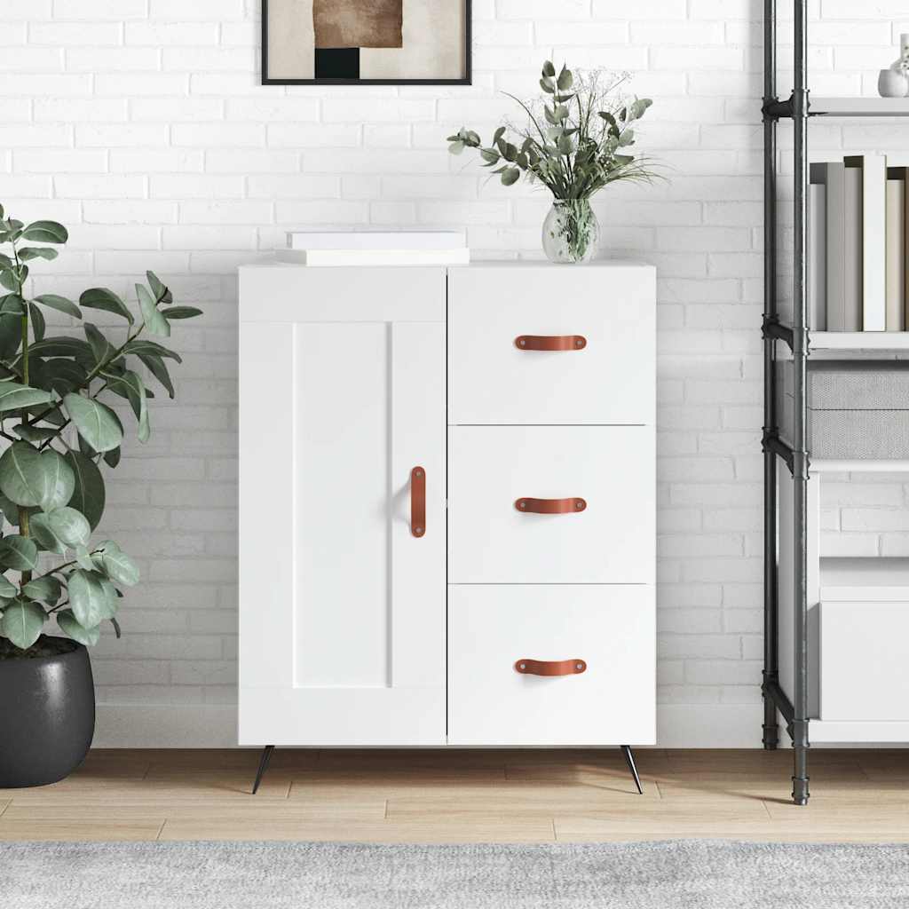vidaXL Sideboard 69.5x34x90 cm Engineered Wood White