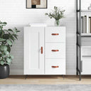 vidaXL Sideboard 69.5x34x90 cm Engineered Wood White