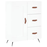 vidaXL Sideboard 69.5x34x90 cm Engineered Wood White