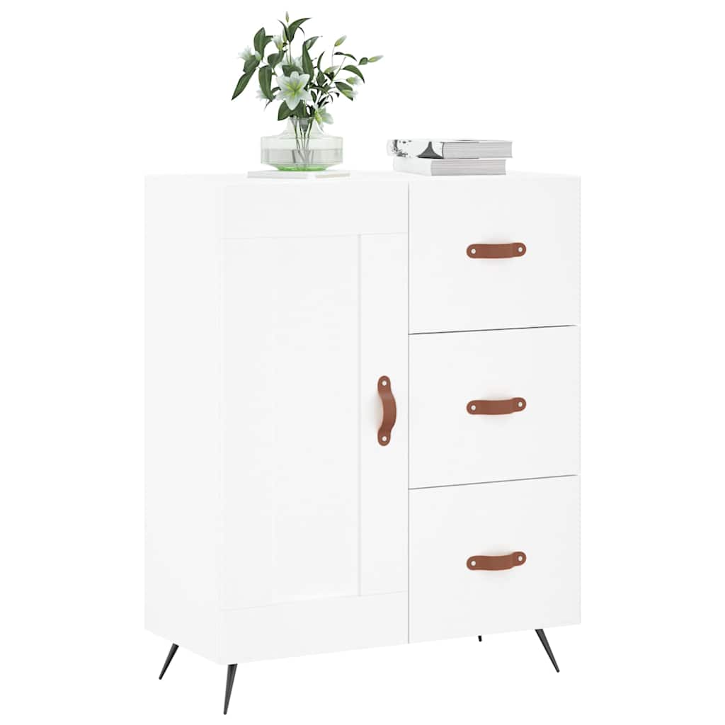 vidaXL Sideboard 69.5x34x90 cm Engineered Wood White