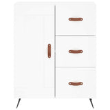 vidaXL Sideboard 69.5x34x90 cm Engineered Wood White