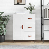 vidaXL Sideboard 69.5x34x90 cm Engineered Wood White