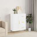 vidaXL Sideboard 69.5x34x90 cm Engineered Wood White