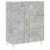vidaXL Sideboard 69.5x34x90 cm engineered wood concrete grey