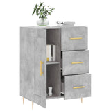 vidaXL Sideboard 69.5x34x90 cm engineered wood concrete grey
