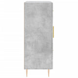 vidaXL Sideboard 69.5x34x90 cm engineered wood concrete grey