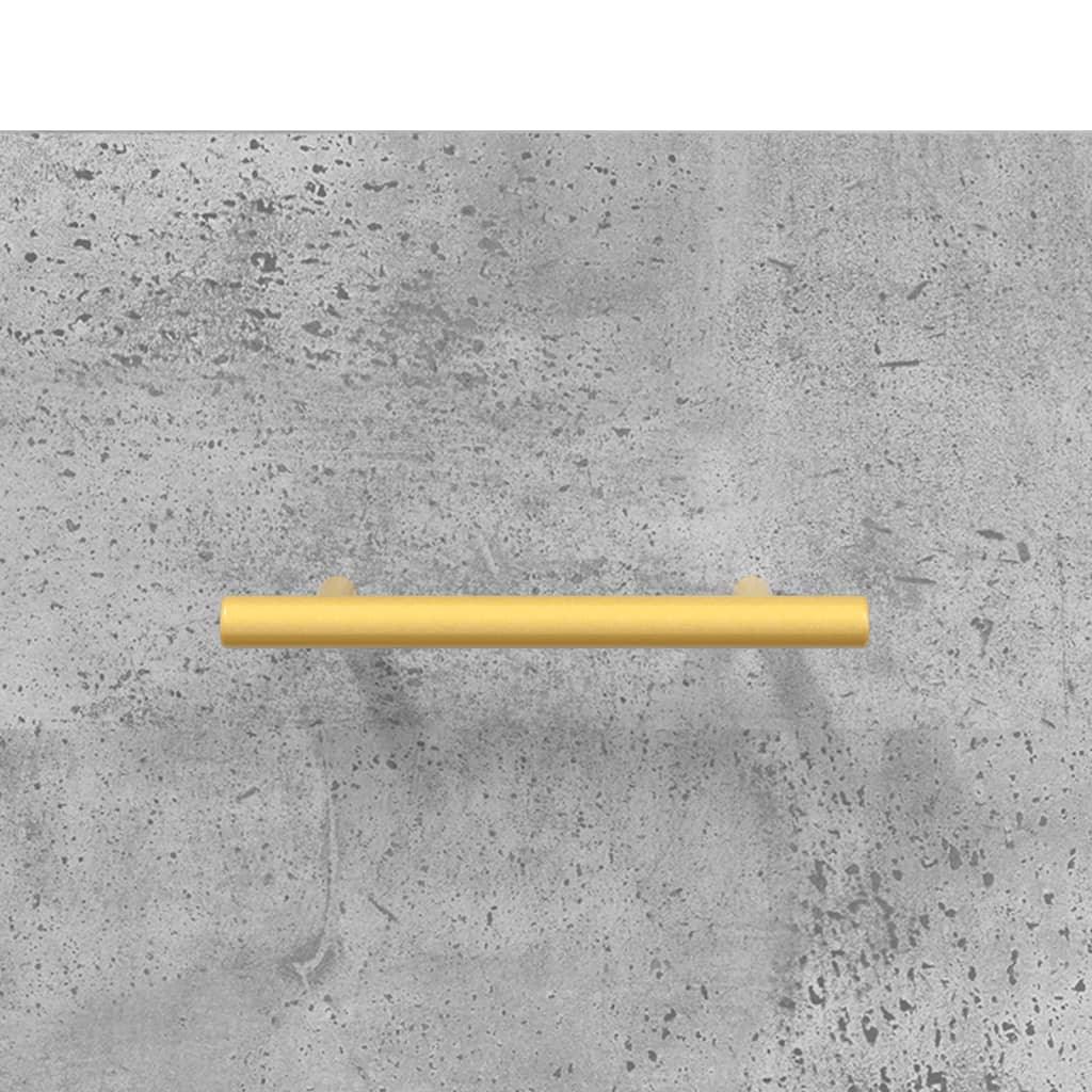 vidaXL Sideboard 69.5x34x90 cm engineered wood concrete grey