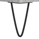 vidaXL Hoge kast 69,5x31x115 cm bewerkt hout wit