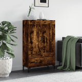 vidaXL Hoge kast 69,5x31x115 cm bewerkt hout wit