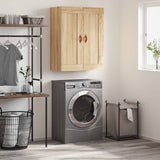 vidaXL Wall Cabinet 69.5x34x90 cm Engineered Wood White