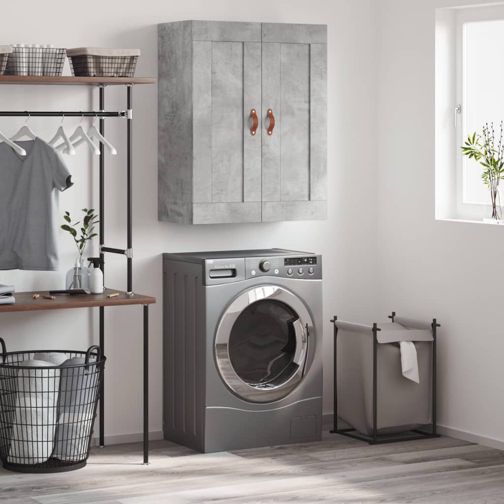 vidaXL Wall Cabinet 69.5x34x90 cm Engineered Wood White