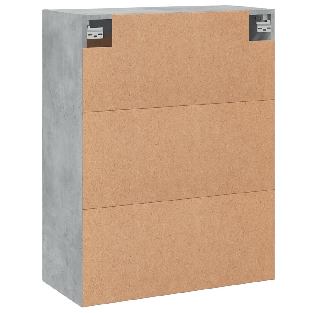 vidaXL Wall Cabinet 69.5x34x90 cm Engineered Wood White