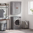 vidaXL Wall Cabinet 69.5x34x90 cm Engineered Wood White