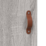 vidaXL Dressoir 34,5x34x90 cm bewerkt hout wit